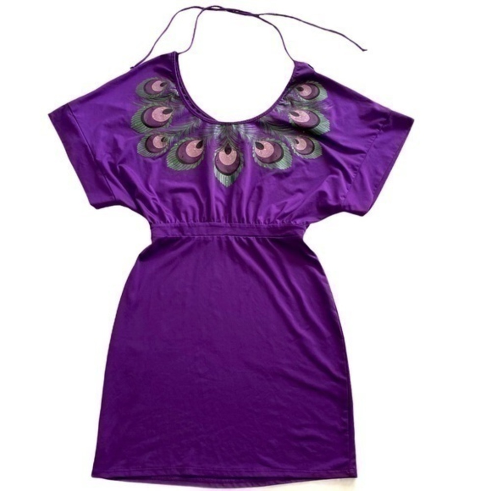 Susie Rose Peacock Dress Size Small